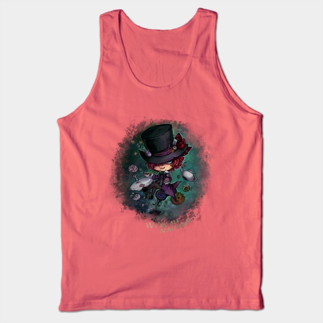 Mad Hatter Tank Top by StarMasayume